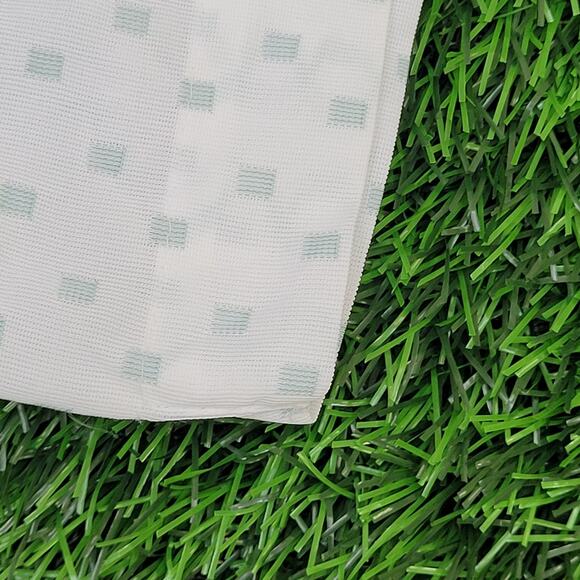 Vintage Polka AOP Button Shirt XL 24x30 White Green - Picture 4 of 10